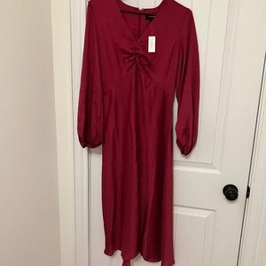 Banana Republic fuschia dress